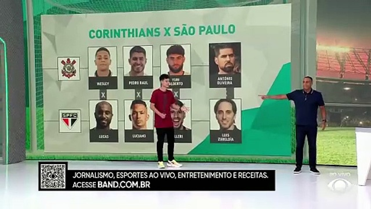 Palpites Jogo Aberto: Corinthians x São Paulo, pelo Brasileirão