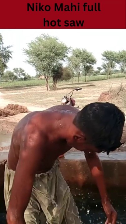 Desi swimming white towel enjoy | Tubewell Bath full vlog ❤️qBvVgNJPg0ox_Z_qtznQE1N1LHD_pRN7w