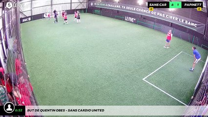 But de Quentin OBES - SANS CARDIO UNITED