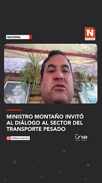 El Ministro de Obras Publicas, Edgar Montaño, invitó a la Cámara Boliviana de Transporte a una reunión este viernes