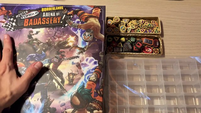 Vassoio porta oggetti multiuso per boardgames