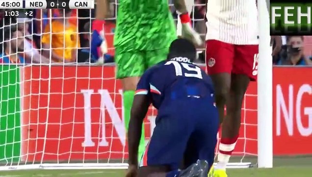 NETHERLANDS 4 x 0 CANADA INTERNATIONAL FRIENDLY EXTENDED HIGHLIGHTS 06-06-2024