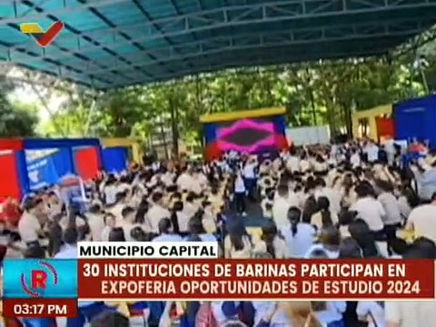 Barinas | Bachilleres participan en la Feria de Oportunidades de Estudios 2024