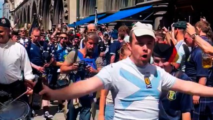Afición de Escocia se lleva todas las miradas previo al duelo inaugural de la Euro 2024 ante Alemania
