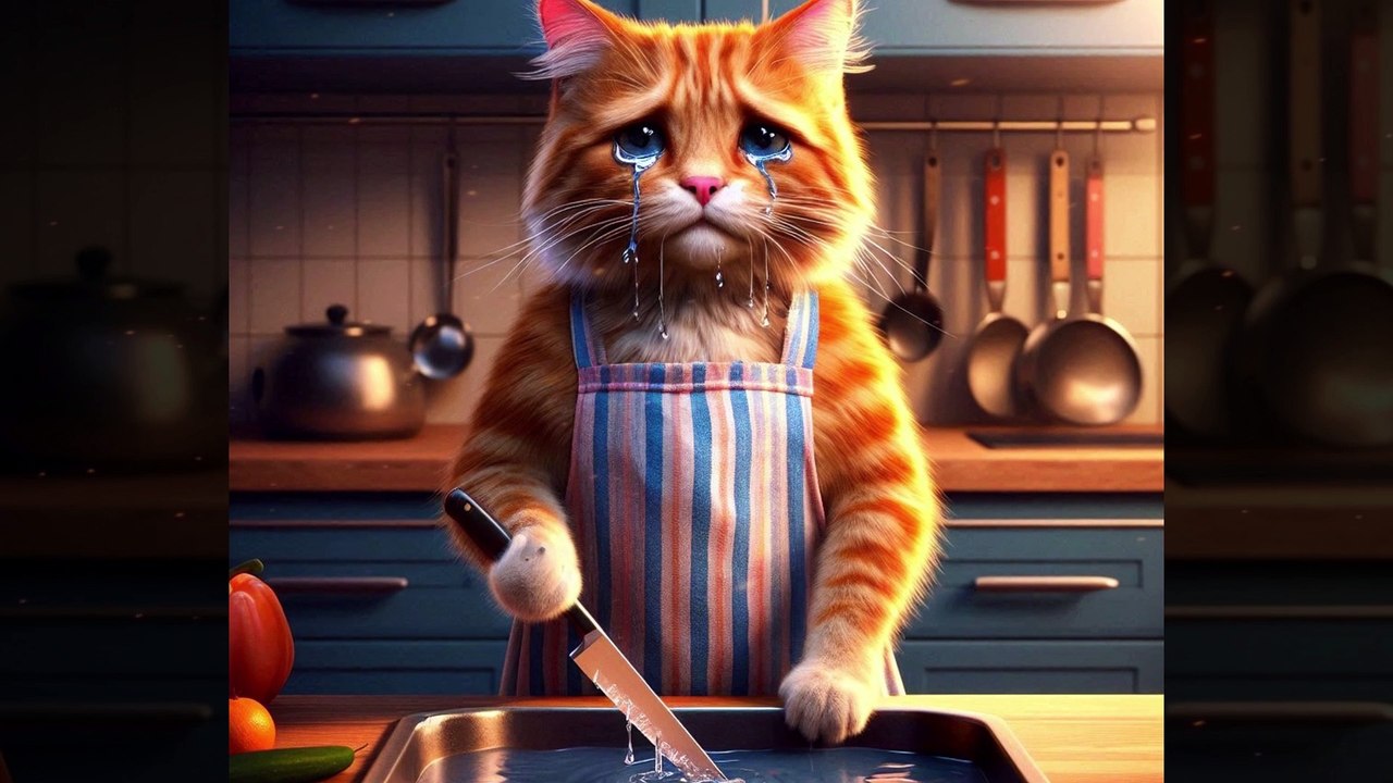 Cat Cannot Stop Crying…