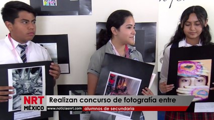 Realizan concurso de fotografía entre alumnos de secundaria