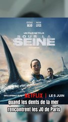 Sous la Seine - Les dents de la mer aux JO de Paris #souslaseine #netflix #joparis2024