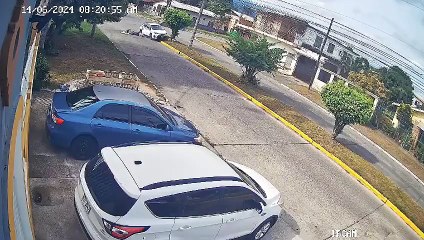 Taxista atropella a ciclista en La Ceiba