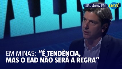 "Não acredito que o ensino à distância será a regra no futuro"