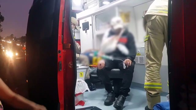 Acidente de trânsito na marginal da rodovia BR-277 deixa dois feridos