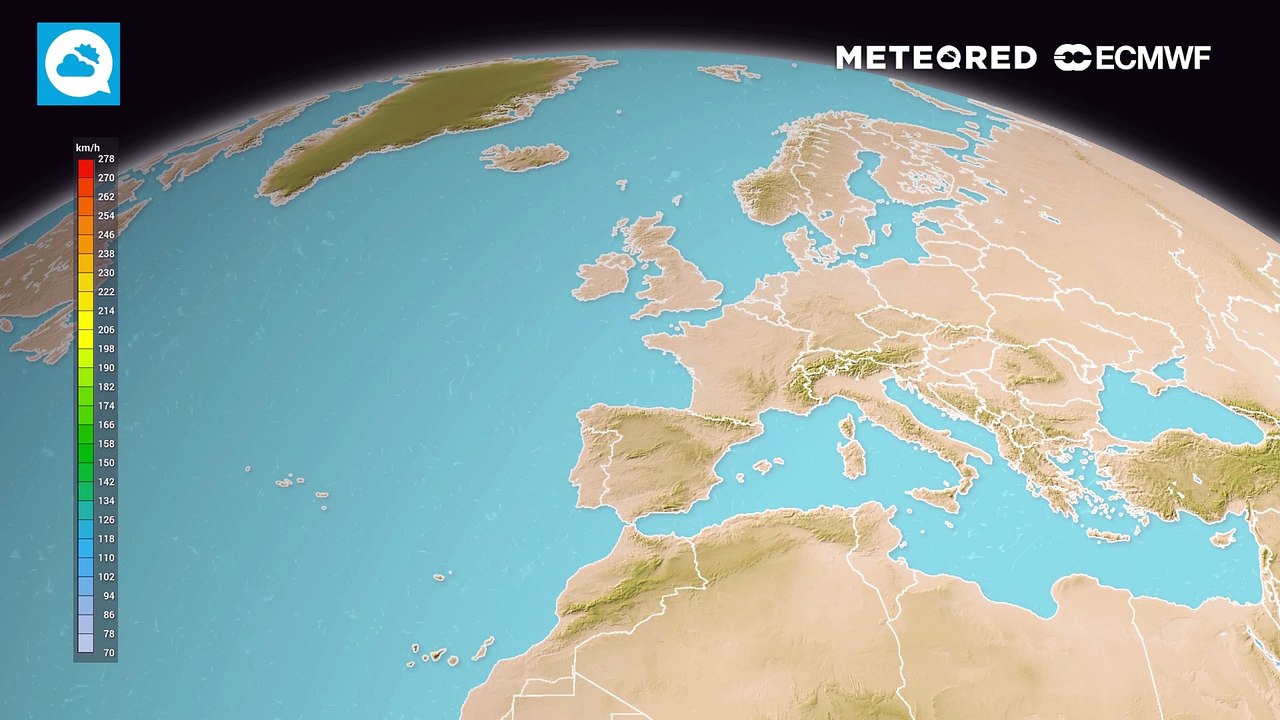 Una pequeña onda dejará fuertes tormentas en las próximas horas en varias zonas de España