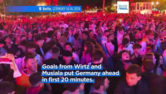 Hosts Germany thrash Scotland 5- 1 in Euro 2024 opener