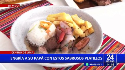 Día del Padre: Los mejores platillos marinos para engreír a papá en el Cercado de Lima