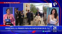 Papa Francisco pide prohibir armas de inteligencia artificial en cumbre del G7