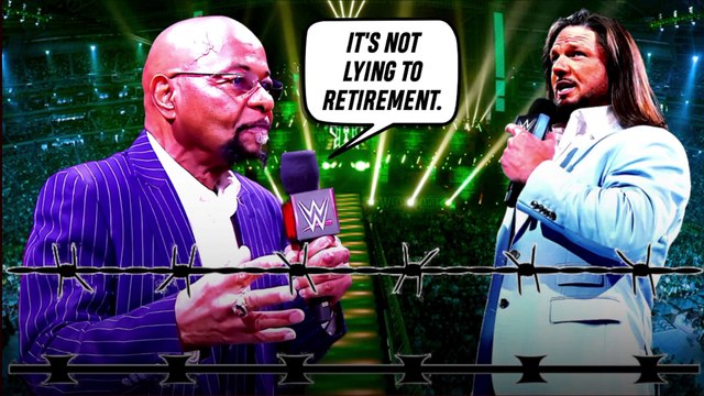 AJ Styles Retirement: Real or Fake? WWE Hall of Famer Reveals Truth