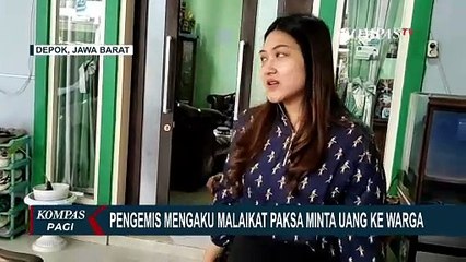 Heboh! Pengemis di Depok Minta Uang ke Warga, Mengaku Dipaksa Malaikat