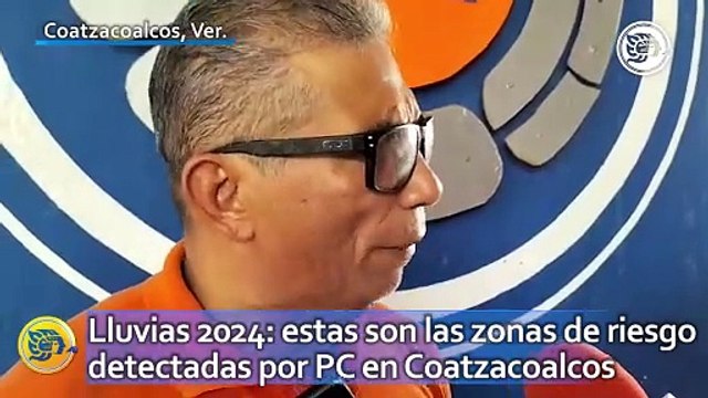 Lluvias 2024: estas son las zonas de riesgo detectadas por PC en Coatzacoalcos