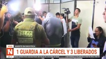 guardia a la cárcel y 3 liberados