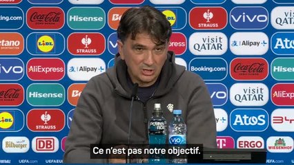Croatie - Dalic : "On n’a peur de personne"