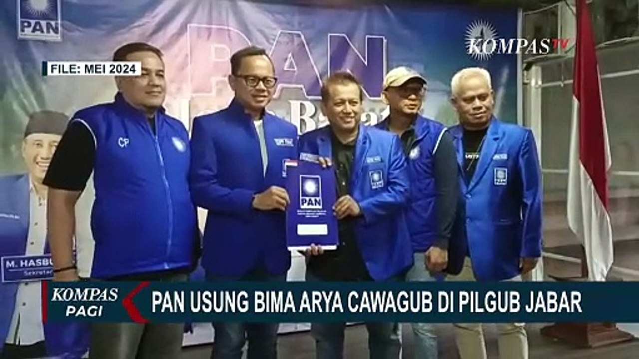 Usung Bima Arya Cawagub di Pilgub Jabar, Waketum PAN: Nama Cagub Dikomunikasikan Koalisi Parpol