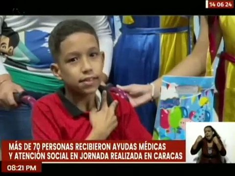Caracas | Más de 70 infantes fueron beneficiados con la entrega de ayudas técnicas