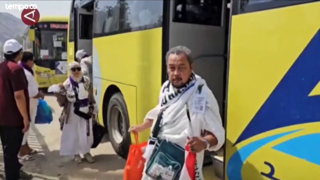Jamaah Calon Haji Indonesia Mulai Berdatangan ke Arafah