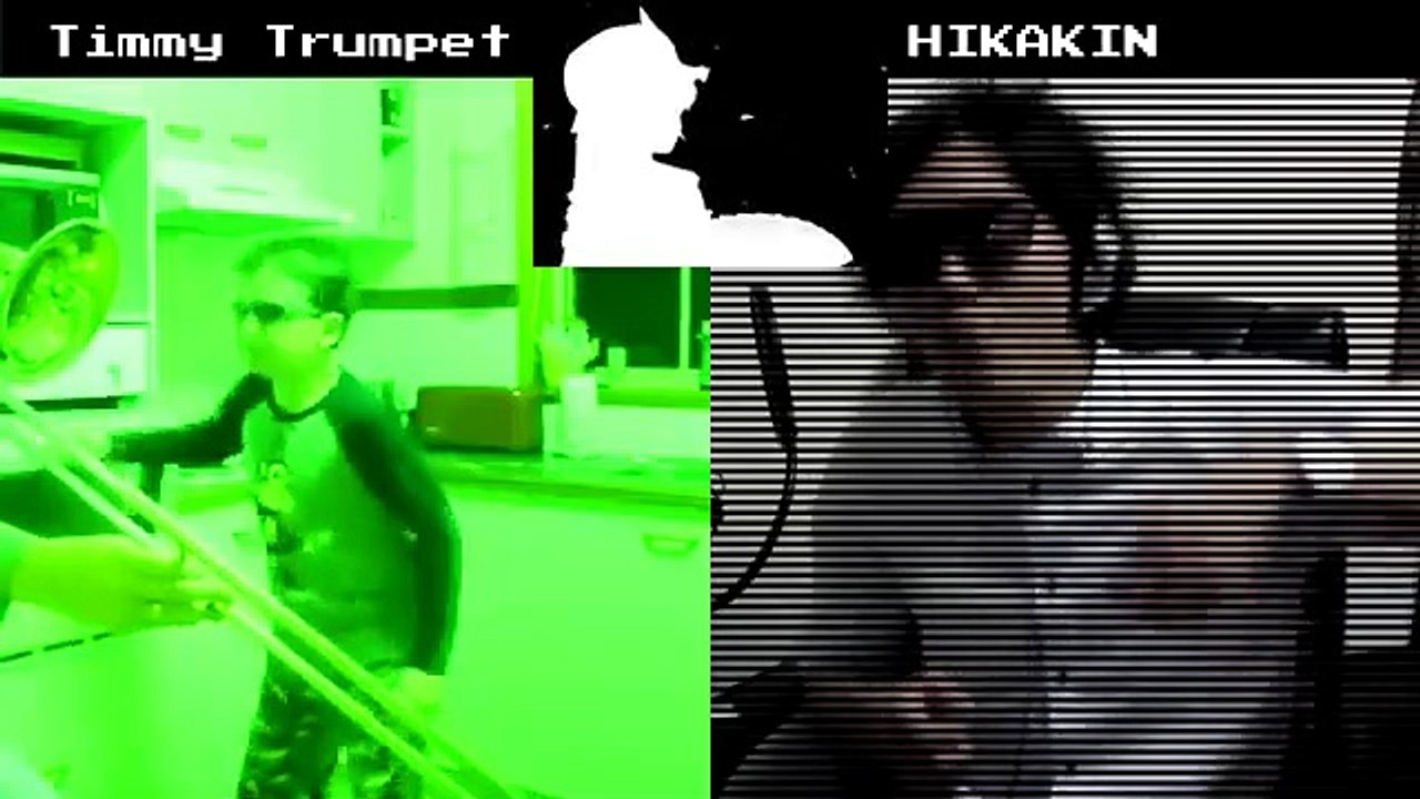 田中謙介 VS HIKAKIN ボイパ対決　Bad Apple!!