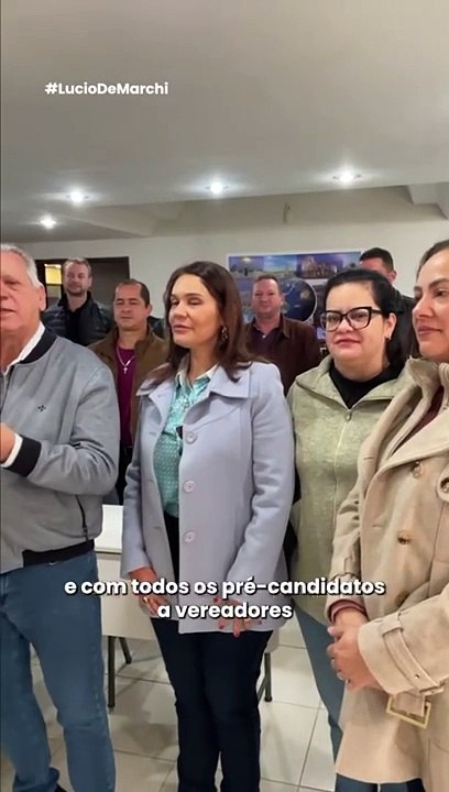 Progressistas definem Lucio de Marchi como pré-candidato a vice-prefeito de Toledo junto com Costenaro - Vídeo Sperafico e Lúcio de Marchi