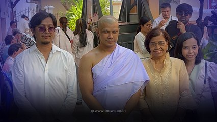 "หนุ่ม กะลา" บวชแล้ว เปิดฉายาทางธรรม ความหมายดีมาก