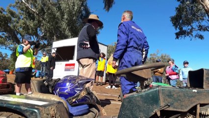 Ride-on lawnmowers and ‘outlaw’ racers make cut at Inverell Speedway’s inaugural ‘Ivy 500’