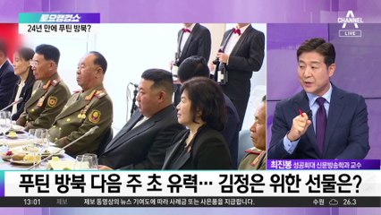 24년 만의 푸틴 방북…北, 대대적 환영 준비 포착