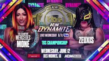 Zeuxis vs Mercedes Mone AEW Dynamite 05.14.2024