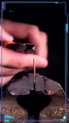 Copper Wire Cut Close-Up