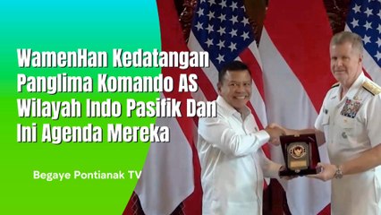 Wamenhan Kedatangan Panglima Komando AS Wilayah Indo Pasifik Dan Ini Yang Mereka Bahas