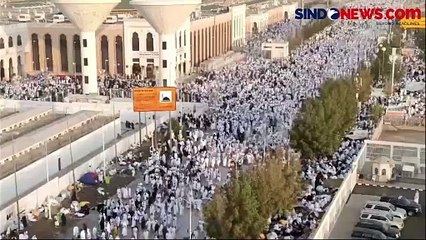 Sekitar Lebih dari Satu Juta Jemaah Laksanakan Wukuf di Arafah