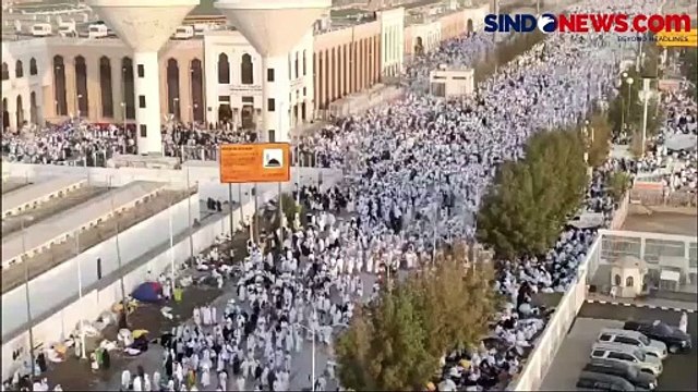 Sekitar Lebih dari Satu Juta Jemaah Laksanakan Wukuf di Arafah
