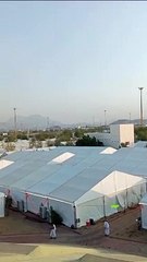 Rituals of Hajj begin, temporary camp set up in Mina