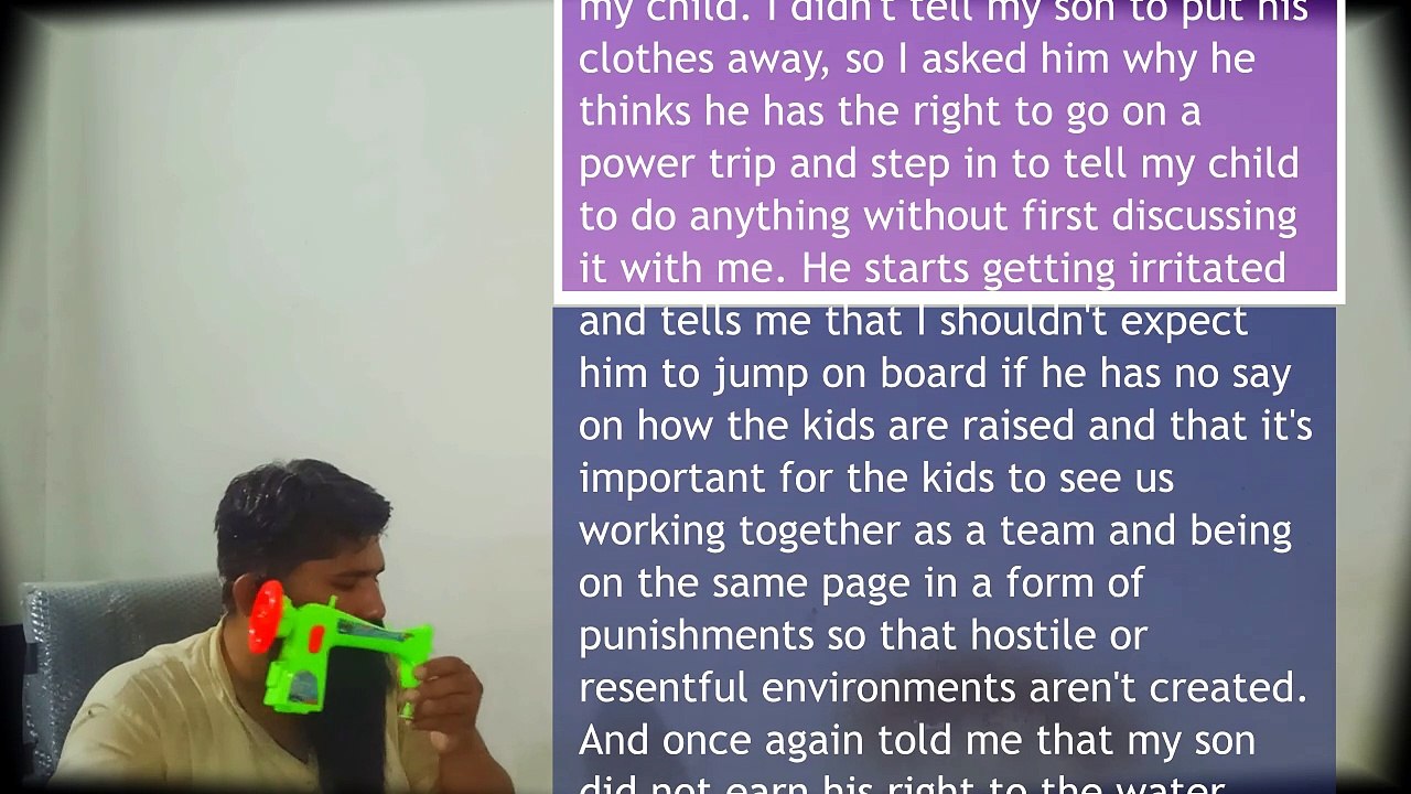 Refusing to accept my mom’s friend’s MacBook after her autistic son broke mine and asking her to buy me a new one