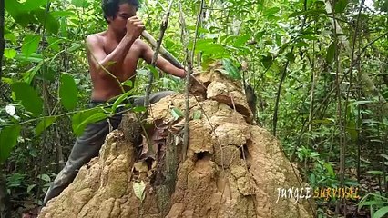 Build The Most Beautiful Bamboo Swimming Pool Around Luxury Villa house by ancient skills