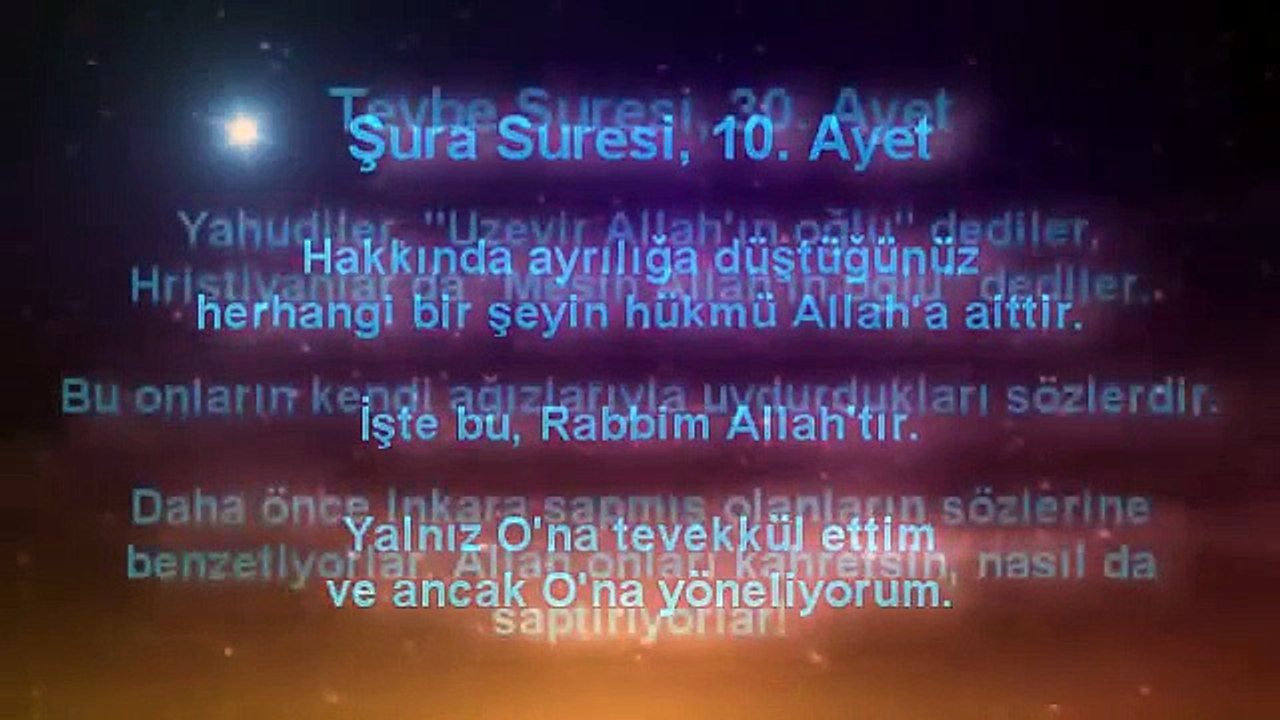 Kuran'da Konuşan Kim ?