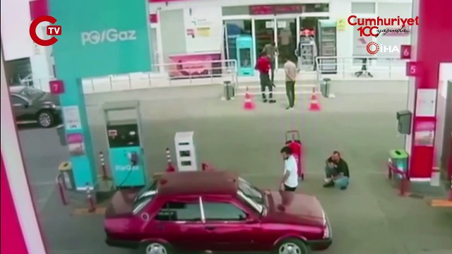 Diyarbakır’da akaryakıt istasyonunda facianın eşiğinden dönüldü