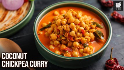 Video herunterladen: Coconut Chickpea Curry | How to Make South Indian Style Coconut Chickpea Curry Recipe |Varun Inamdar