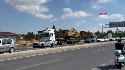 İstanbul-Tekirdağ yolu bayram trafiği