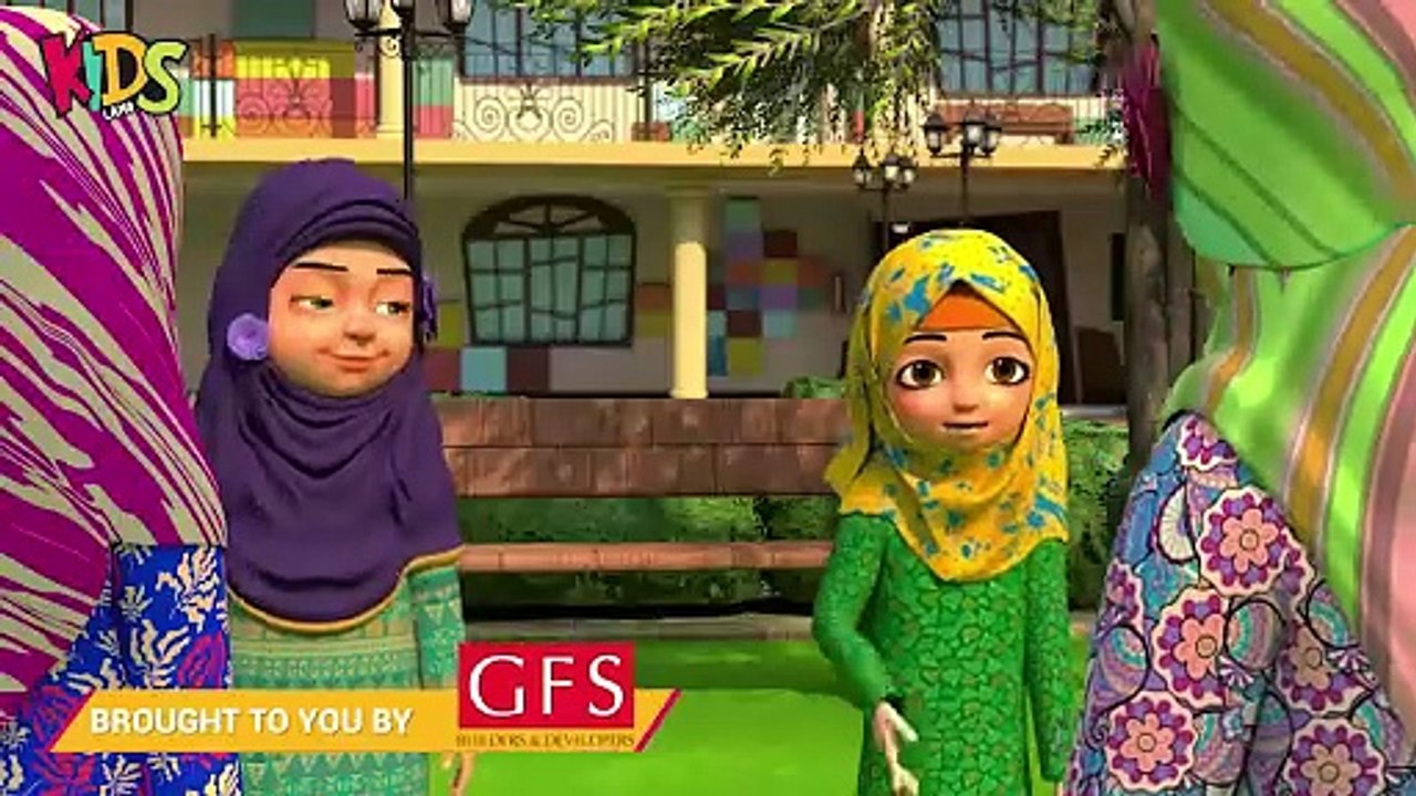 Raiqa Aur Areeba Ka Mazak  _ Kaneez Fatima New Cartoon  _ 3D Animation _ Islamic Cartoon (1)
