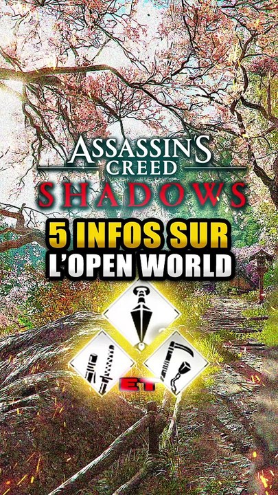L'open World d'Assassin's Creed Shadows sera INCROYABLE  GAMEPLAY FR