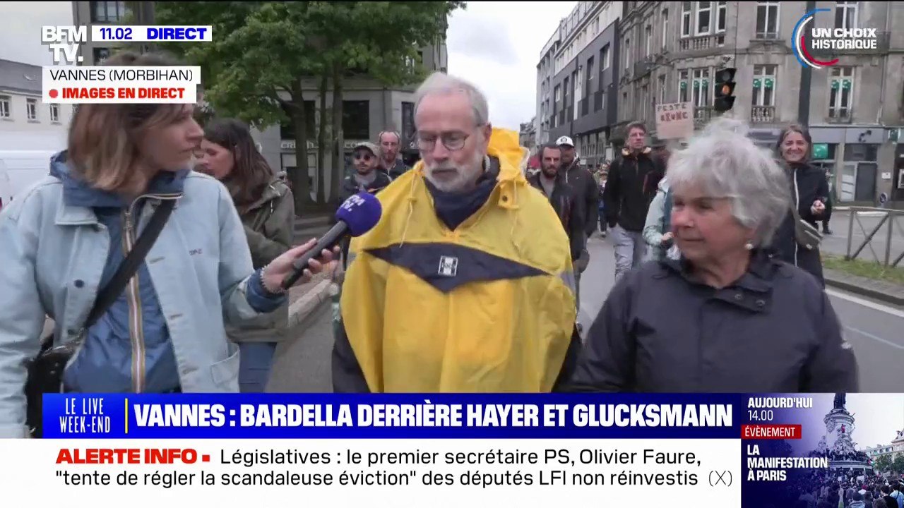 Manifestations contre le RN: ces électeurs de V...