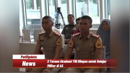 Acara Pelepasan 2 Taruna Akademi TNI di Kedubes AS