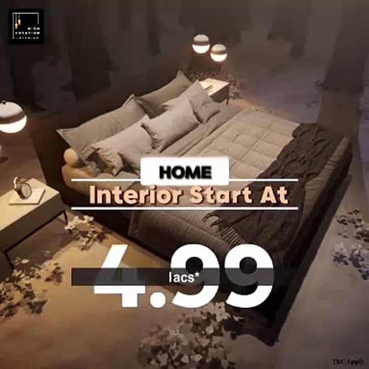 Premium Home Interior Designs Just At ₹4.9 Lacs | Best Interior Designers In Noida Delhi NCR