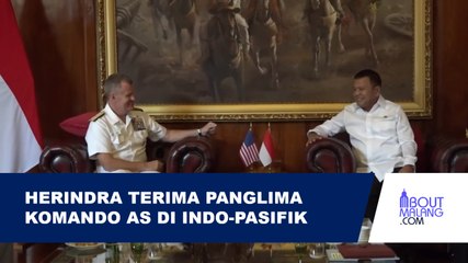 KUNJUNGAN KEHORMATAN PANGLIMA KOMANDO AS DI INDO-PASIFIK KE KEMHAN JAKARTA