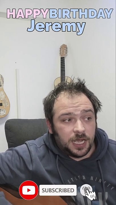 Happy Birthday, Jeremy! Geburtstagsgrüße an Jeremy